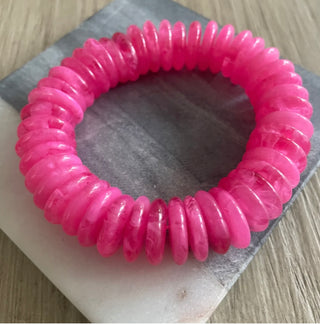 Bracelet, Hot Pink