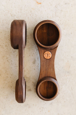 FN Measuring Spoon (4 in 1) Walnut, Copper