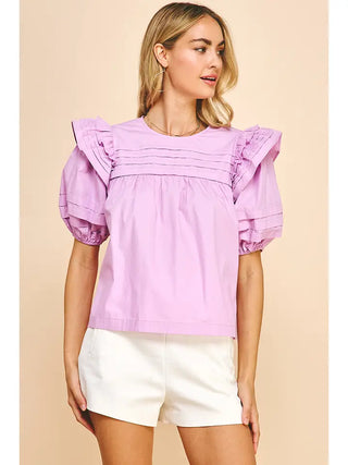 Shirt, Lilac