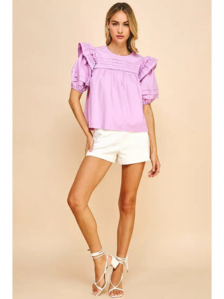 Shirt, Lilac