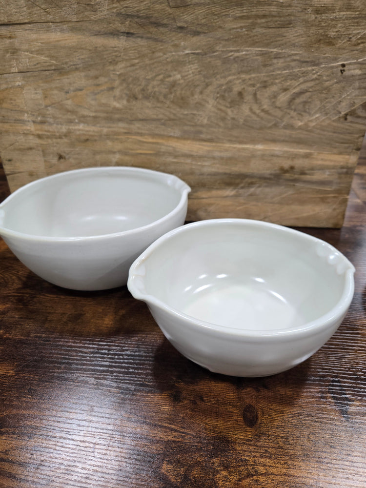FN French Bowl, Rustic White