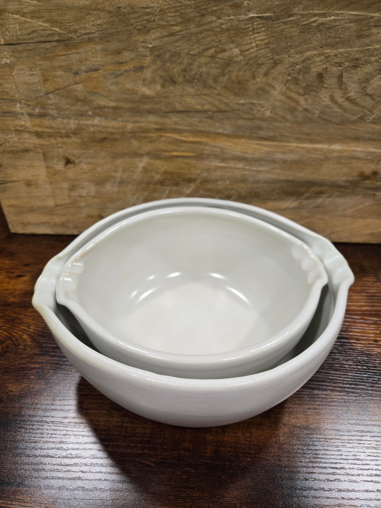FN French Bowl, Rustic White