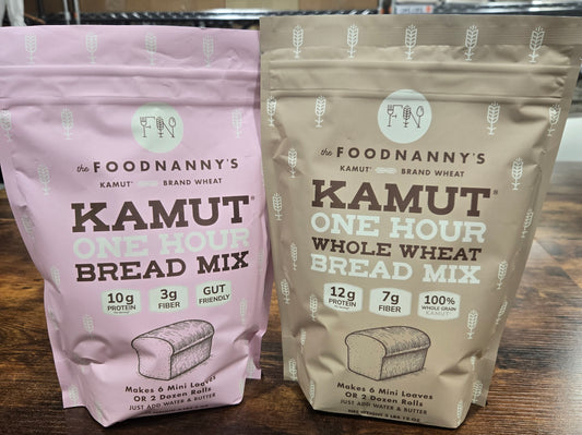 Kamut 1 Hour Bread Mix Bundle, Original & Whole Wheat