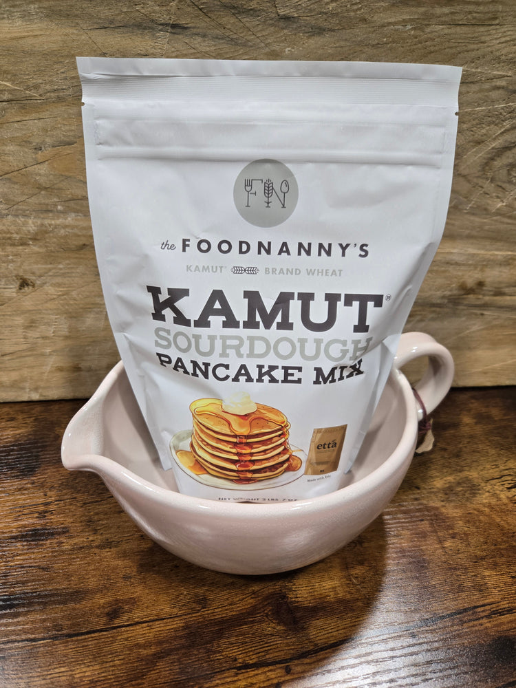 Bundle, Sourdough Pancake Mix & Peony Batter Bowl