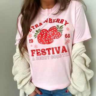 Shirt, Strawberry Festival