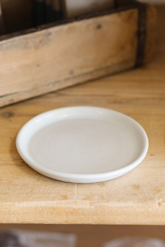 FN Mini Plate, Rustic White